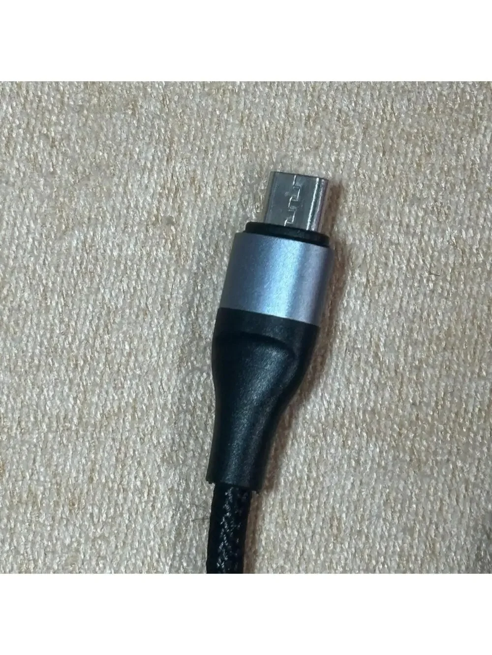 3-in-1 Multi Charging Cable USB-C Micro USB Black Brand New